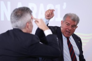 开云体育下载网址-拉波尔塔：梅西、科曼与哈维离开巴萨，都是艰难决定